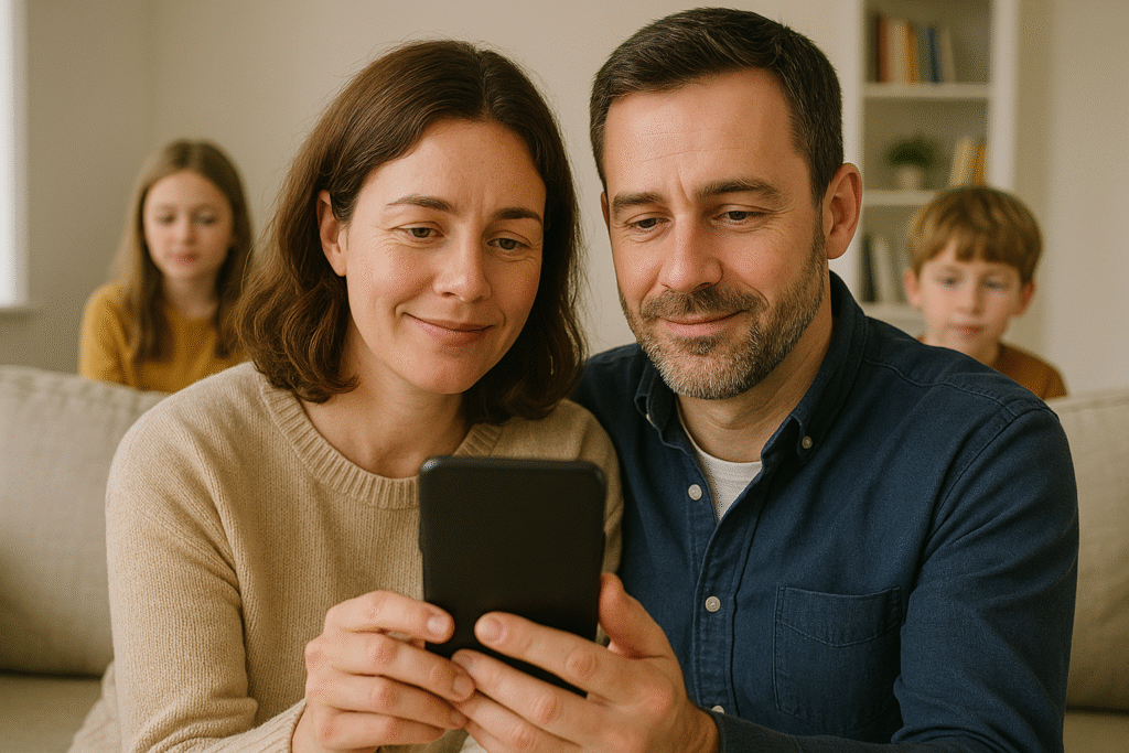 Family searching for a local funeral home online